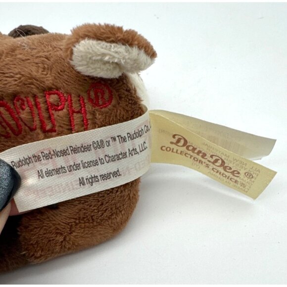 Rudolph The Red Nose Reindeer 5” Plush Tested- Plays Music - Picture 5 of 6